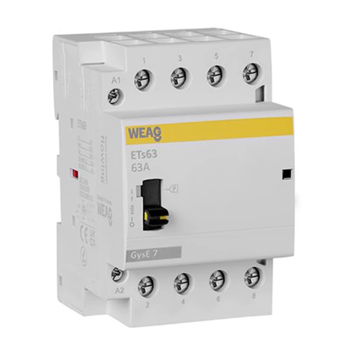 Kontaktor 24V 4NO 4NC Modular Contactor Kontaktor 24V 4NO 4NC Modular Contactor